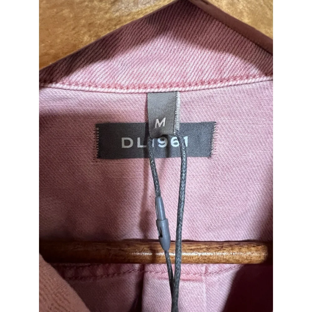 DL1961 Premium Denim Hannah SS‎ Romper Burnt Coral Size M